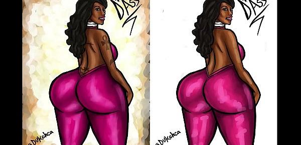  Thick Booty Cherokee D Ass illustration